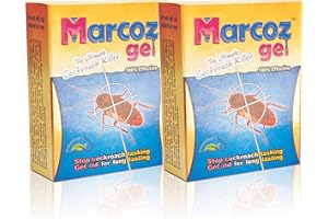 marcoz Gel Ultimate Cockroach Killer (Set of 2X20G ) "Guaranteed Effect" Powerful - Pink, Pack of 2