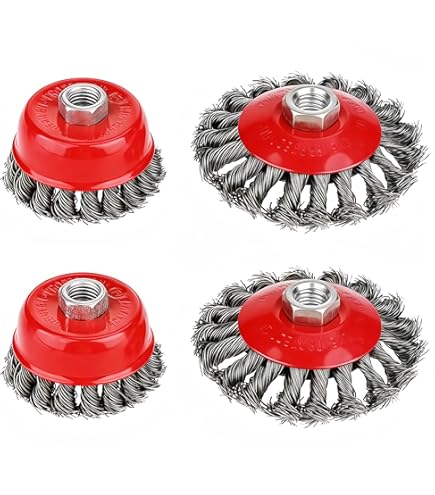 4x Kegelbürste Aus Draht – 100 Mm, M14 Aufnahme, Produktbild-Vorschau 13