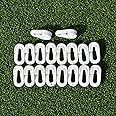 Fitfix® Soccer Goal Net Clips - Set of 80 Clips for Secure Net Attachment - Essential Accessories for Football, Lacrosse, and Hockey Nets - Keep Your Goals Ready for Action (White)