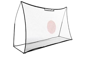 QUICKPLAY SPOT Target Football Rebounder Net Range | Multi-Sport Ball Skills Training - with free eCOACH training app | Football Rebound Net Available in 3 Sizes