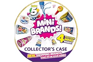 5 Surprise Mini Brands Coffret de Rangement avec 4 Miniatures Exclusives