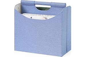 Neateam Revistero Plegable Revistero de Suelo,Organizador de Revistas de Documentos,Archivador de Libros de Periódico para Casa,Oficina,Sala de Estar