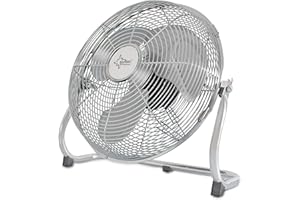 SUNTEC WELLNESS SUNTEC Ventilateur de Sol CoolBreeze 3500 BV | 35 cm Ø | 3 vitesses, soufflerie Turbo, 50 watts], Adapté pour chambre, garage, Gymnases