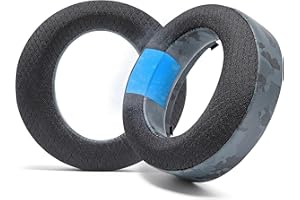 WC Freeze Pulse 3D - chłodzące żelowe nauszniki kompatybilne z Sony PS5 Pulse 3D, wyprodukowane przez Wicked Cushions | Grubsze poduszki i szersze otwory | Black Camo