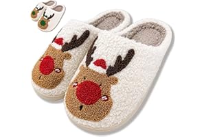 TOPALL Zapatillas Casa Mujer Invierno,Pantuflas Mujer Invierno,Zapatillas de Estar por Casa Mujer Cómoda Invierno Otoño Interior Exterior