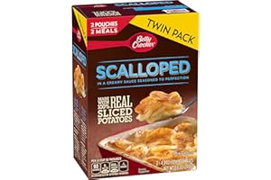BETTY CROCKER Scalloped Made with 100% Real Potatoes Twin Pack 243g Box