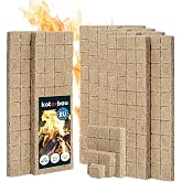 KOTARBAU® Set mit 400 Stück - Grillanzünder - Kohleanzünder Anzündkamin - Kaminanzünder - Anzünder für Öfen – Anzünder für Gr