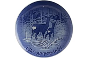 BING & GRONDAHL BING&GRONDAHL PIATTO DI NATALE 1965 ORIGINALE PORCELLANA PRIMA SCELTA