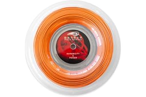 DOZENE Cordaje de Tenis. 200 m Resistente Calidad. Potencia Saque Volea Pegada Defensa Ataque Poliester Monofilamento Heptagonal