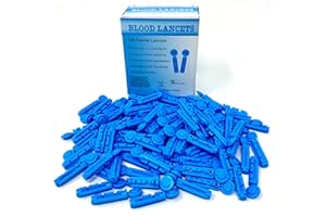 28G MediMad Blood Lancets Fully Compatible for PiC Indolor, Microlet, Freestyle, Abbott, On Call plus More. (100)