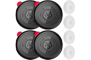 DLENP [4 sztuki] etui Airtag IPX8, wodoszczelne mocowanie Airtag z super klejem, odporne na uderzenia, zarysowania, do samochodu, roweru, motocykla, portfela, bagażu, GPS, etui ochronne