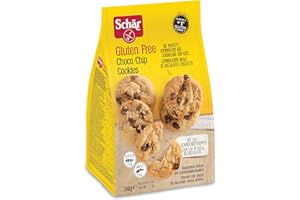 SCHÄR Schar Linea Dolci e Biscotti Choco Chip Cookies Biscotti al Cioccolato 200 g