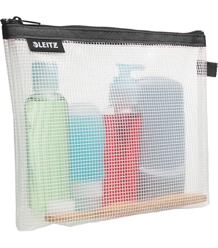Trabag Große Netz Strandtasche Familie- Mesh Badetasche Netztasche Für Sandspielzeug Faltbare Handtaschen, Mit Taschen Und Reißverschluss,für Strand, Urlaub, Reise,Fitnessstudio (Schwarz