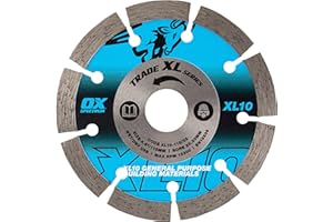 OX TOOLS OX Trade XL-10 Segmented Diamond Blade - General Purpose - 115/22.23mm