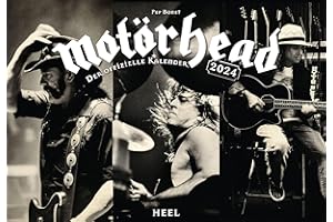 Motörhead Kalender 2024: Der offizielle Kalender mit ganz privaten Einblicken in das Tourleben von Motörhead. Wandkalender. Offizieller Kalender!