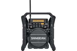 Sangean U-5 DBT Black FM - Am - NFC - Alarma - USB - APTX - Waterproof - BT