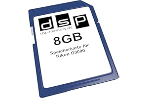 DSP MEMORY Karta pamięci 8 GB do Nikon D3000