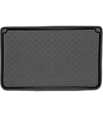 Lot Tapis Caoutchouc 3D + Bac Coffre Sur Mesure Renault Captur 1 2013-2019 - Protection Complète Fond Chargement