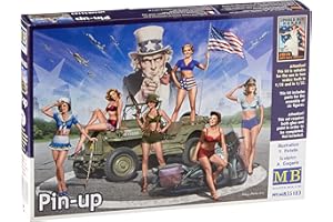 MASTER BOX Masterbox 1:35 Pin-Up, Model Kit, MAS35183