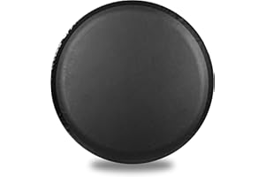 Moonet Spare Tire Cover Thickening Leather Universal Fit for Jeep, Trailer, RV, SUV, Truck, Tough Tire Wheel Soft Cover (Fits for Tire Diameter 19”-21“, Tire Width 9")