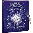 HARRY POTTER Marauder's Map Purple Lock & Key Diary for Kids - with 216 Lined Pages - Ages 6+