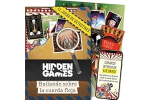 Hidden Games Escena del Crimen - Bailando sobre la Cuerda Floja - Juego de Crimen, crímenes imperfectos, Hidden Crimes, Juegos Ocultos, Detective Game, Juego Scape Room
