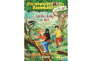 Das magische Baumhaus junior (Band 24) - Gorilla-Baby in Not: Kinderbuch zum Vorlesen und ersten Selberlesen - Mit farbigen Illustrationen - Für Mädchen und Jungen ab 6 Jahre