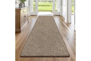 ‎ENYHOM Enyhom 80x200cm Teppich Läufer Waschbarer Läufer Flur rutschfest Waschmaschine Flurteppich Küchenläufer für Eingangsbereich Schlafzimmer Korridor Khaki