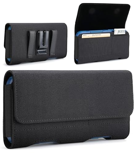 Custodia Magnetica In Pelle Con Clip Da Cintura Per Uomo Marsupio Per - Foto 11