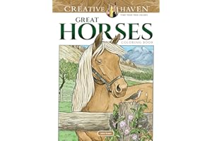 Great Horses Coloring Book