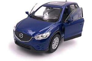 H-Customs Welly Mazda CX 5 Model Car Auto Prodotto con Licenza 1: 34-1: 39 Blu