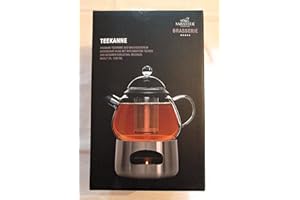 Sabatier International Brasserie Teekanne mit ca. 1200 ml Fassungsvermögen