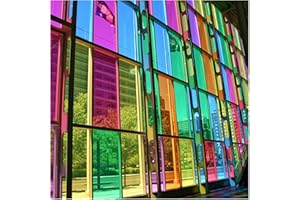 FINEST FOLIA Pellicula 8300 transparente oscurante per tinta merci di cantiere per finestre porte in vetro superfici vetrate specchi per plotter autoadesivo (31,5cmx1m, 049 King blue)