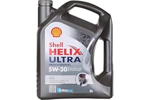 Shell Huile de Lubrification pour Moteur Helix Ultra Professional AG 5W-30 5 litres