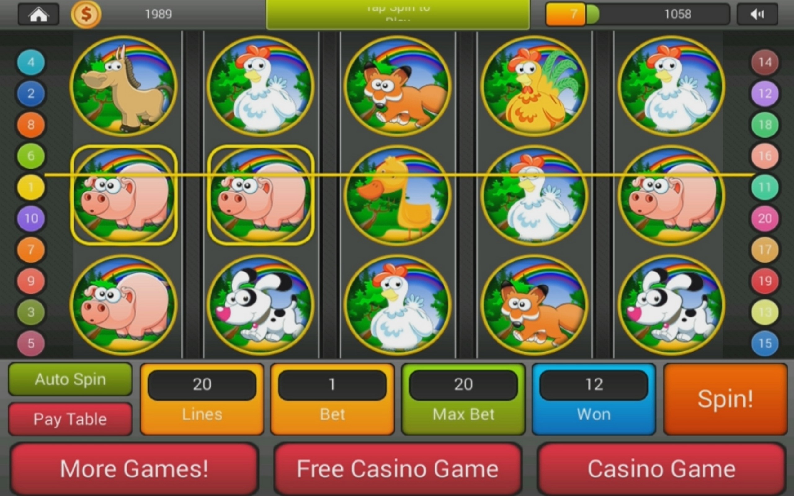 Mega Animal Slots of Fun Free - Journey to Gold Casino for Android