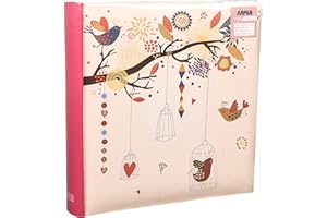 Arpan Memo Slip Dans le cas Album photo pour 200 Photos 4x6 "/ 10x15cm Style vintage art déco