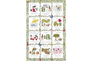 Ulster Weavers Gardeners Calendar 2 Cotton Tea Towel