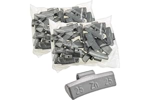 STIX AUTOMOTIVE EQUIPMENT Stix Lot de 50 Poids de Frappe pour Jantes en Aluminium 25g