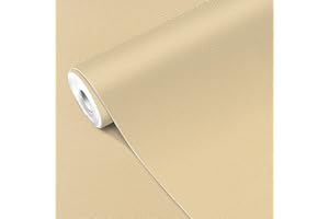 MICTER Patch di Riparazione in Pelle 40 * 200 cm, Toppe per Riparazione Autoadesive in Pelle, Grande Pelle Adesiva per Riparazioni per Divano, Sedile Auto, Mobili, Tappezzeria (Beige Mandorla)