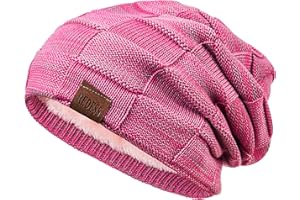 REDESS Czapka Beanie dla mężczyzn i kobiet Zimowe ciepłe czapki Działania Slouchy Grube Czapki Czapki