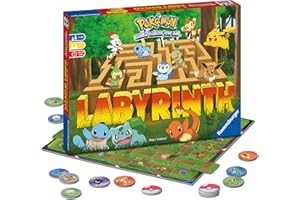 Ravensburger Pokemon Labyrinth - Moving Maze Family Board Games for Kids Age 7 Years Up - 2 to 4 Players - Christmas Gifts