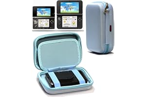 Navitech Blue Premium Travel Hard Carry Case Cover Sleeve Compatible With The Nintendo 3DS XL & 3DS