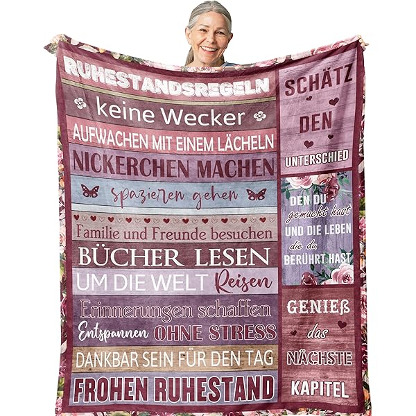 Rentnerin Geschenk-Set - Anti-Stress Kissen & Socken Für Den Ruhestand