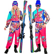 Widmann Milano Party – Costume Pilote De Course Enfant – Combinaison Noire à Bandes Rouges – Taille 140 Cm (8-10 Ans)