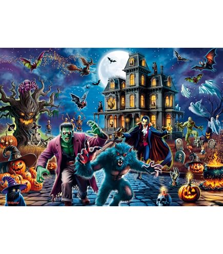 Ceaco - Thomas Kinkade - Disney - Regina del male - Puzzle da 1000 pezzi - Giochi e Prodotti per