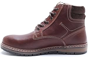 Thomas Crick Men's 'Sawston' Formal Boots, Classic, Comfortable and Stylish Boots for Any Occasion, Made with Leather, Effortless and Fashionable (Wood)