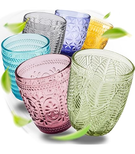 Set 6 Calici Colorati - Bottega D'Arte Stringa