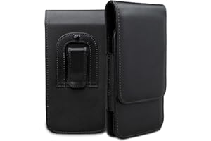 XiRRiX Handy Gürteltasche - 3XL 3.2 Gürtel Tasche kompatibel mit Google Pixel 6a 5 / kompatibel mit Apple iPhone 11 12 13 14 Pro/Kompatibel mit Samsung S20 S21 S23 Xcover 5 - Handytasche schwarz