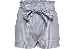 Only Onlsmilla Belt Shorts Noos Pantalones Cortos para Mujer