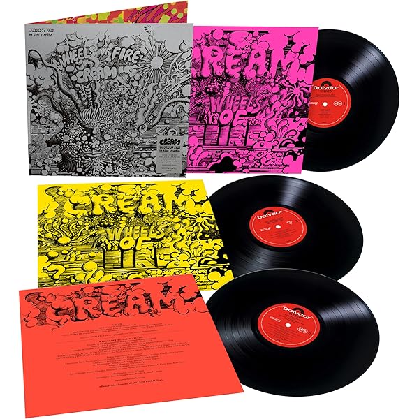 Wheels Of Fire (Golden Jacket Version) [VINYL]: Amazon.co.uk: CDs